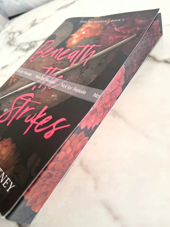 Special Edition Paperback BENEATH THE STROKES product image (1)