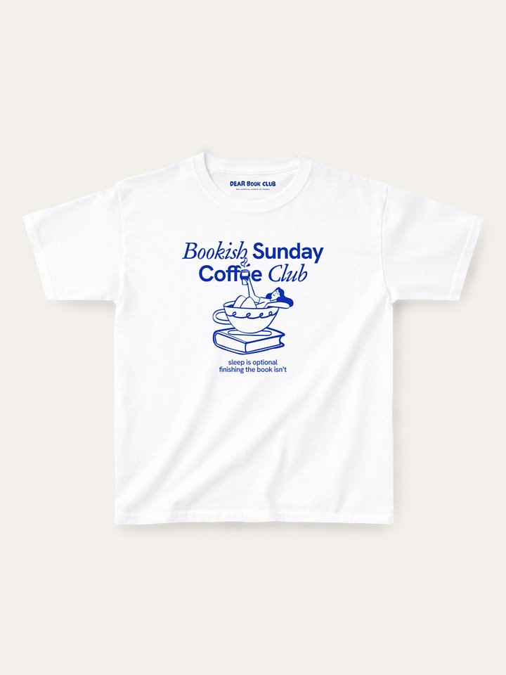 Bookish Sunday Coffee Club - Baby Tee product image (1)