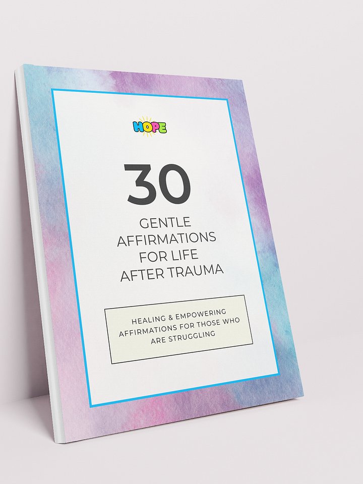 Reclaiming Peace: 30 Gentle Affirmations for Life After Trauma product image (2)