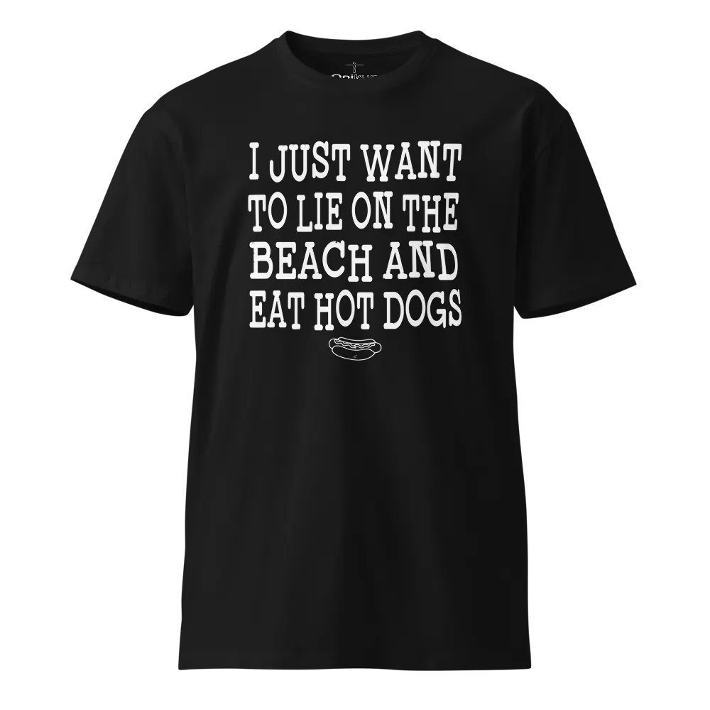 I Just Want To Lie On The Beach And Eat Hot Dogs - The Office - Kevin Malone product image (1)