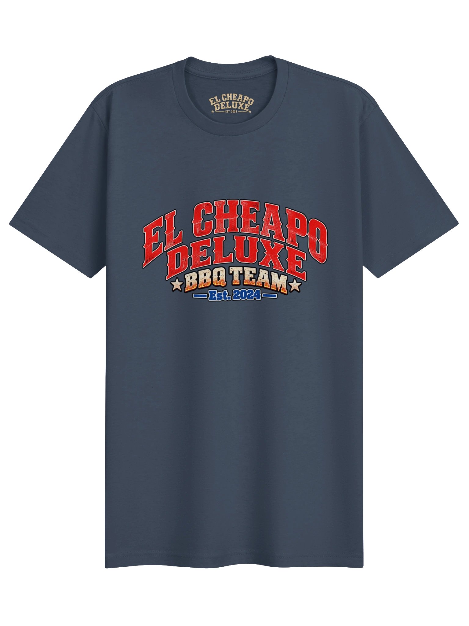 El Cheapo Deluxe BBQ Team - Logo Tee product image (1)