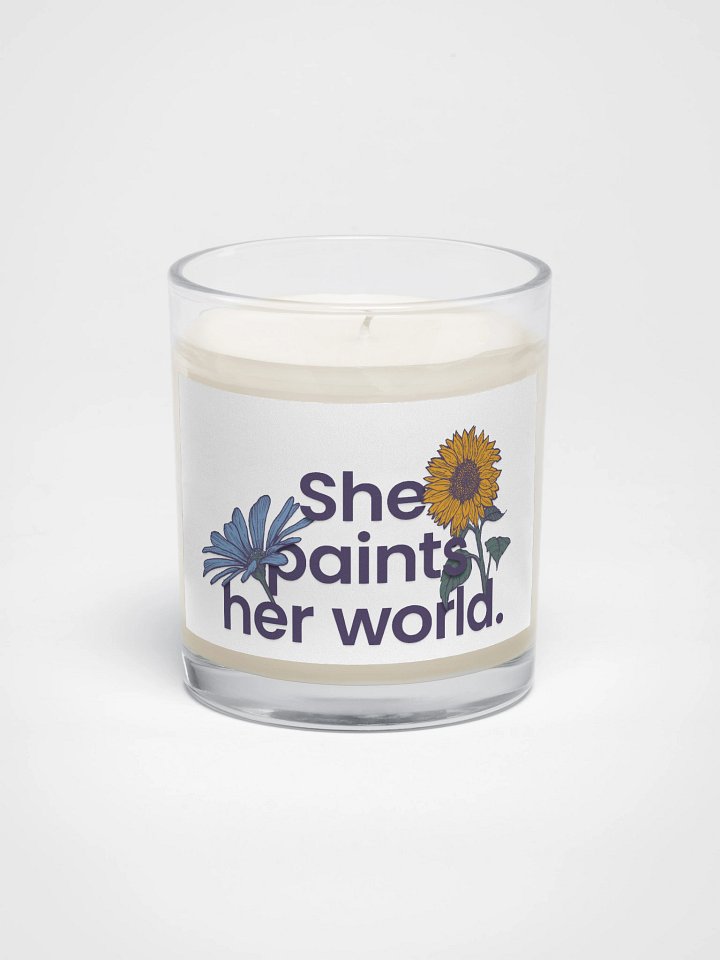 She Paints Soy Wax Candle product image (1)