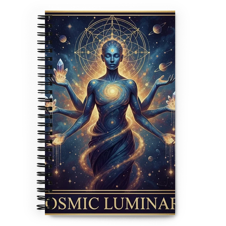 Cosmic Spiral Notebook product image (1)