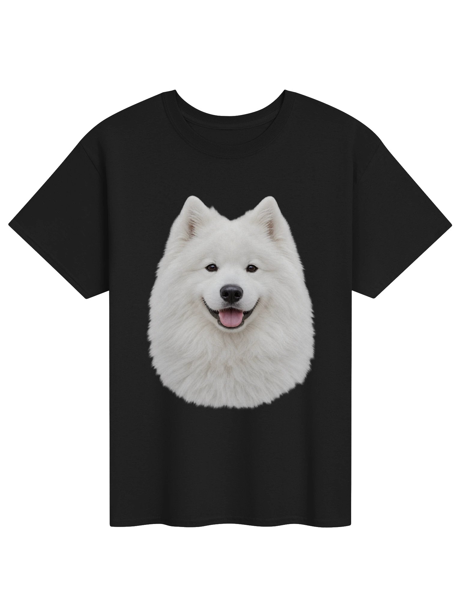 Dog - Samoyed (Face) — Unisex Gildan Heavyweight 100% Cotton T-Shirt product image (1)