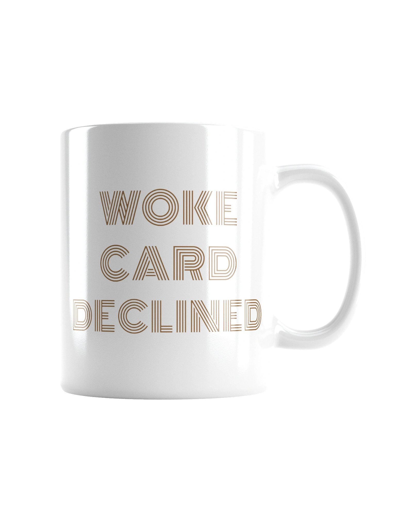 WOKE Card Declined Mug product image (2)