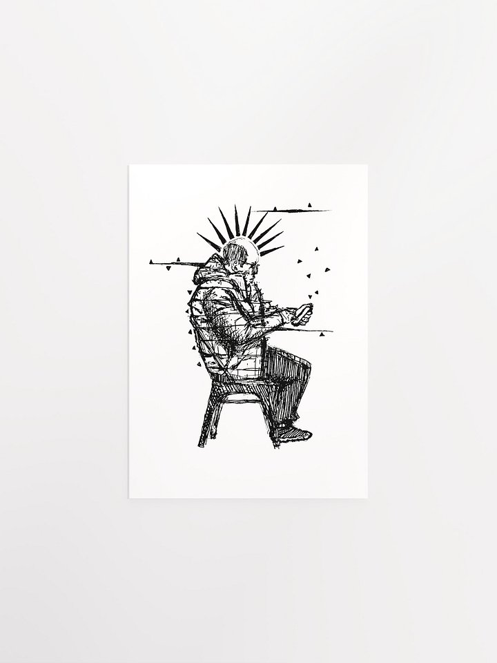 BAAAAAAALD! / Liberty Spikes Print product image (1)