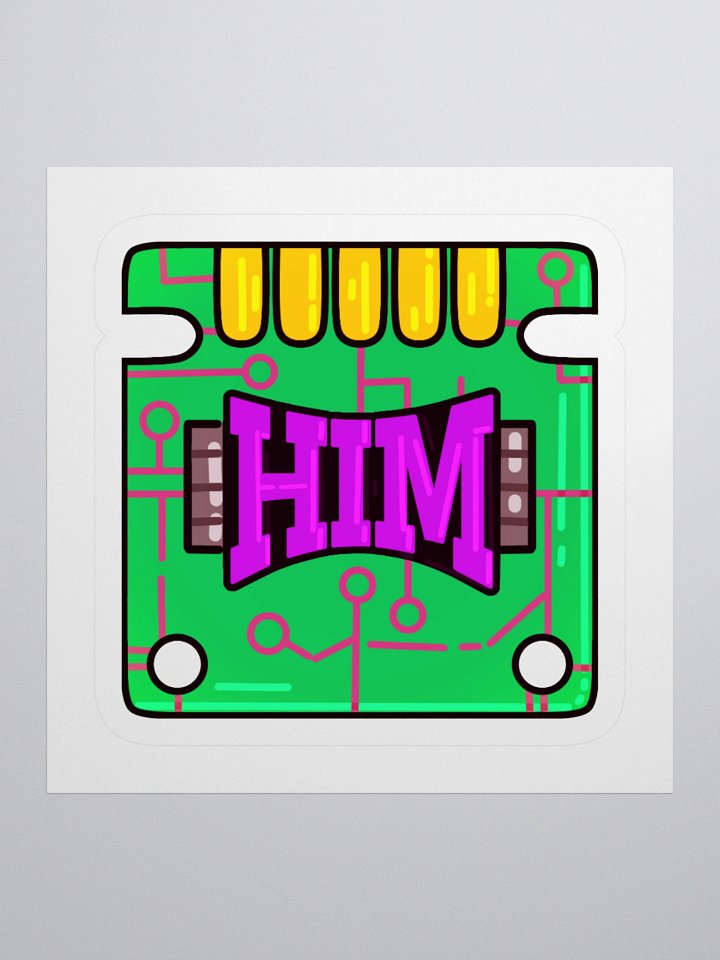 HIM 'Botman' Sticker product image (1)