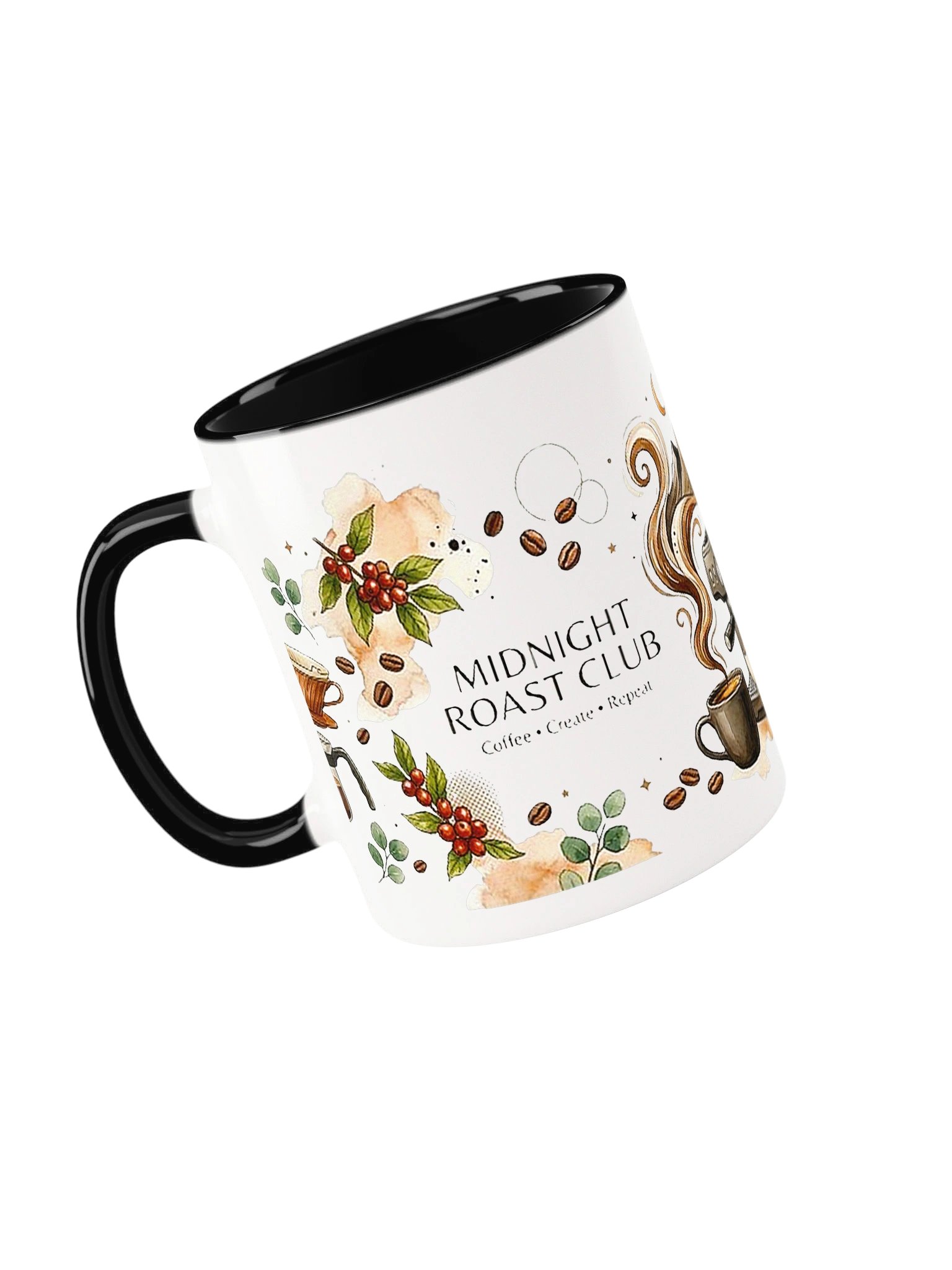 Midnight Roast Club Aesthetic Coffee Lover Accent Mug product image (43)