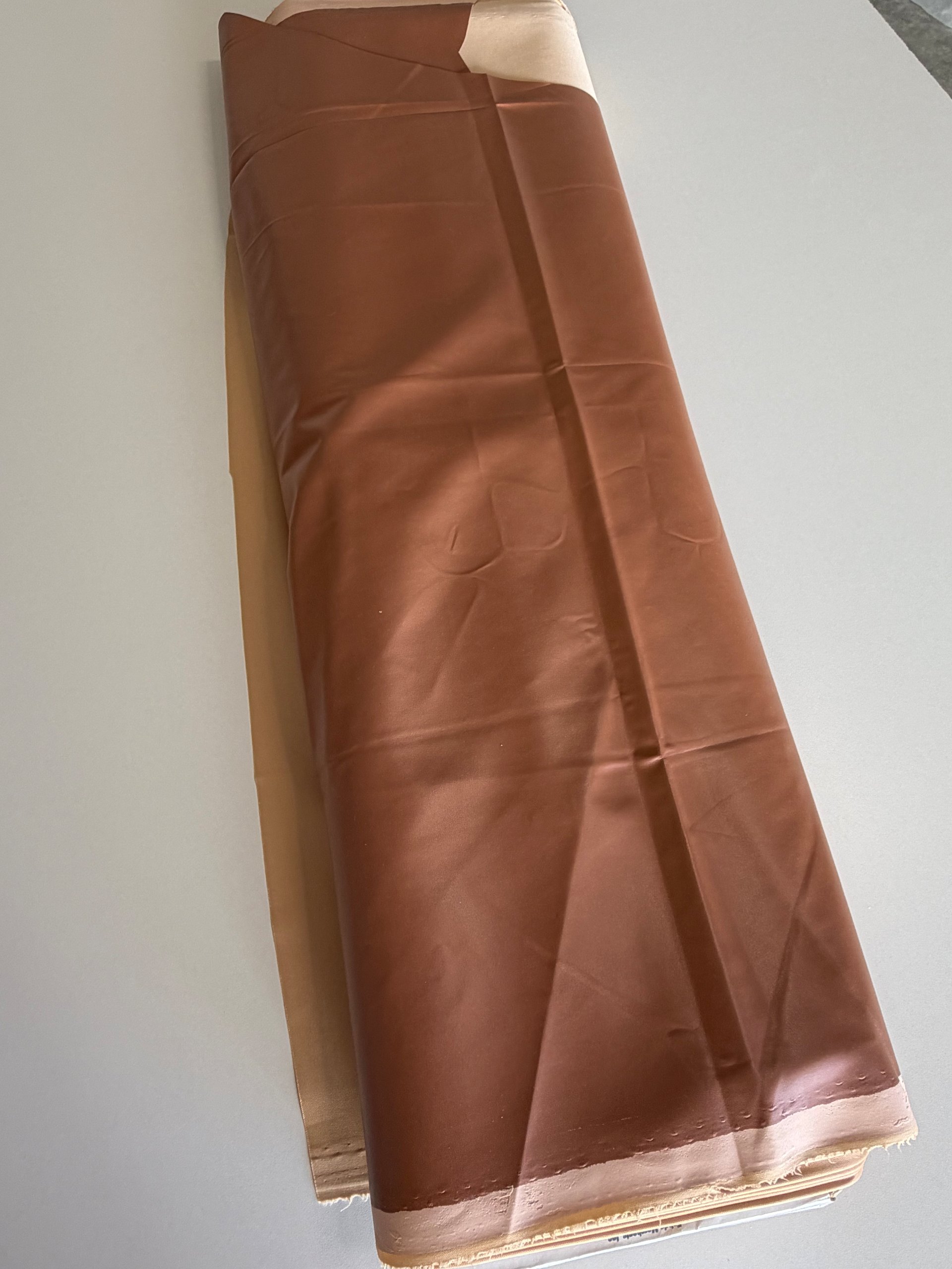 Camel Faux Leather Fabric product image (3)