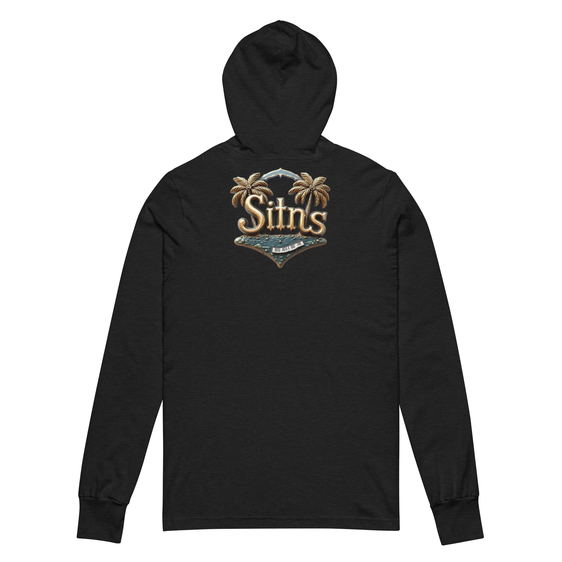 Sitns Vinyl Badge Hooded Tee product image (6)