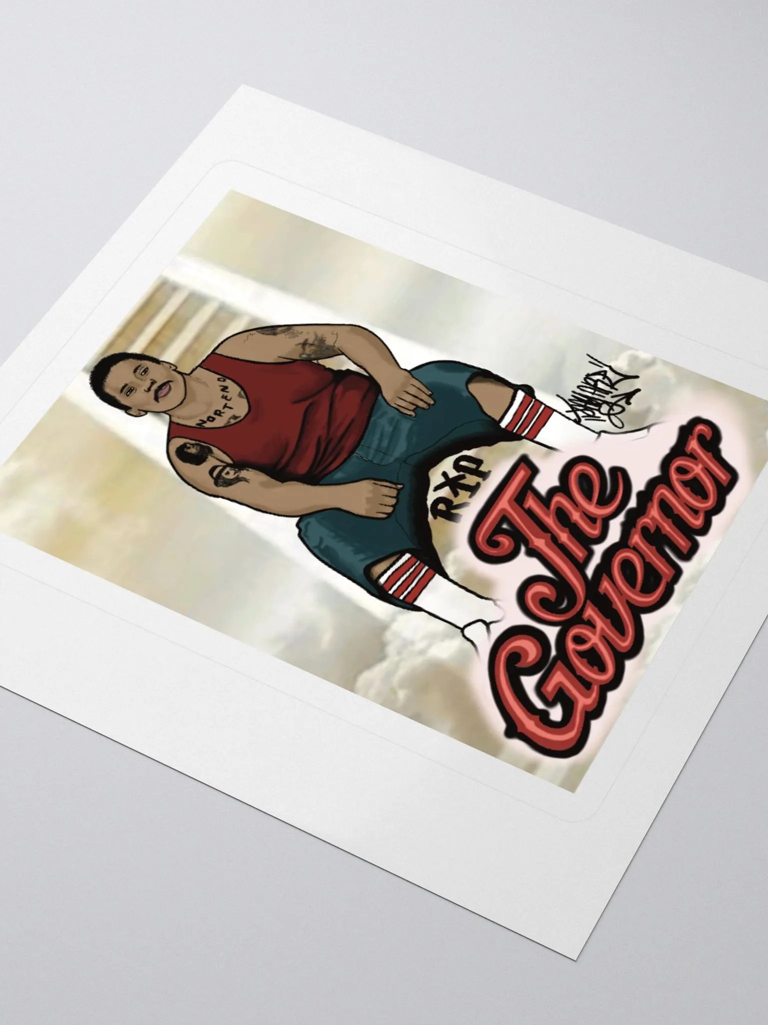 "The Governor" Sticker product image (3)