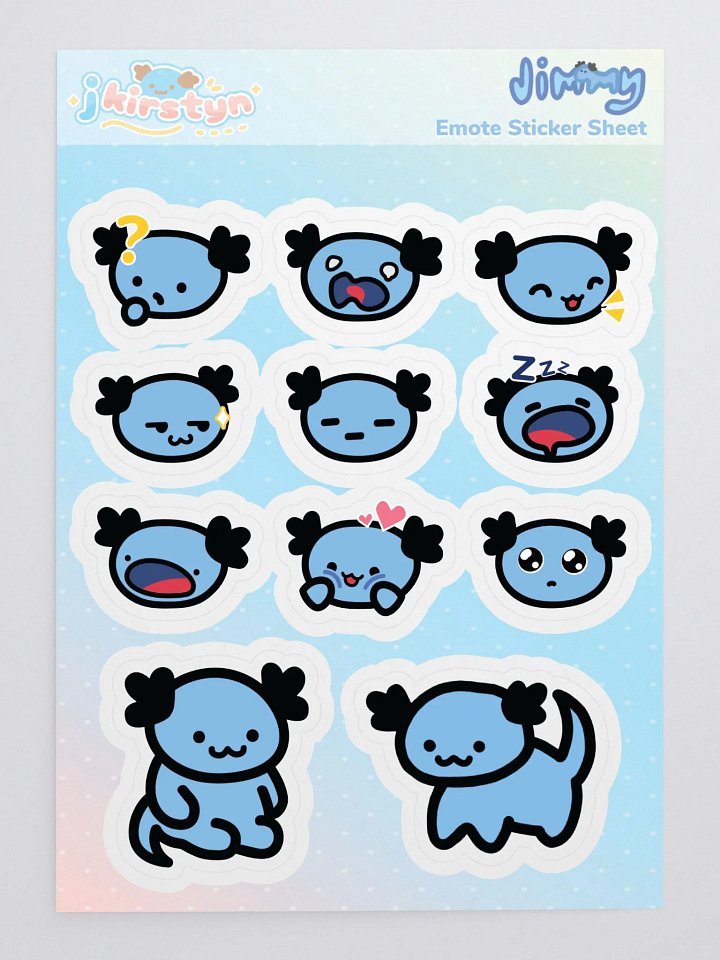 Sticker Sheet | Jimmy Emotes product image (2)