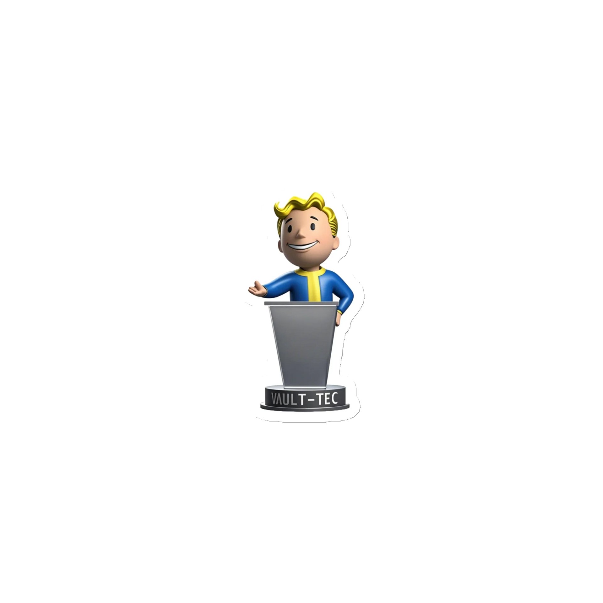 Bobblehead Leader Magnet product image (1)