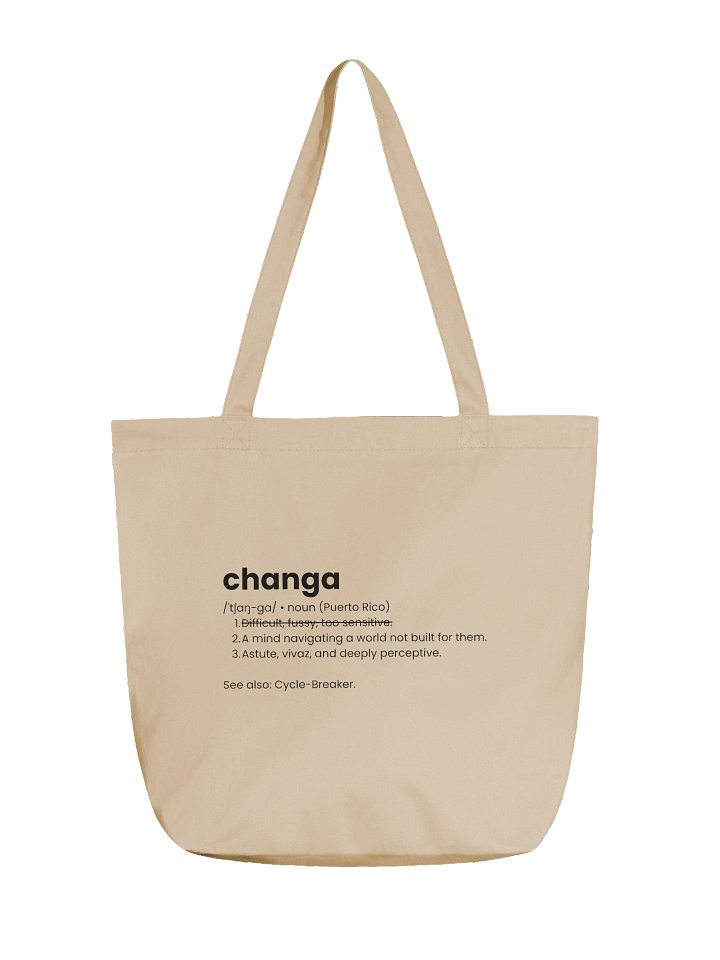 Changa Tote Bag product image (1)