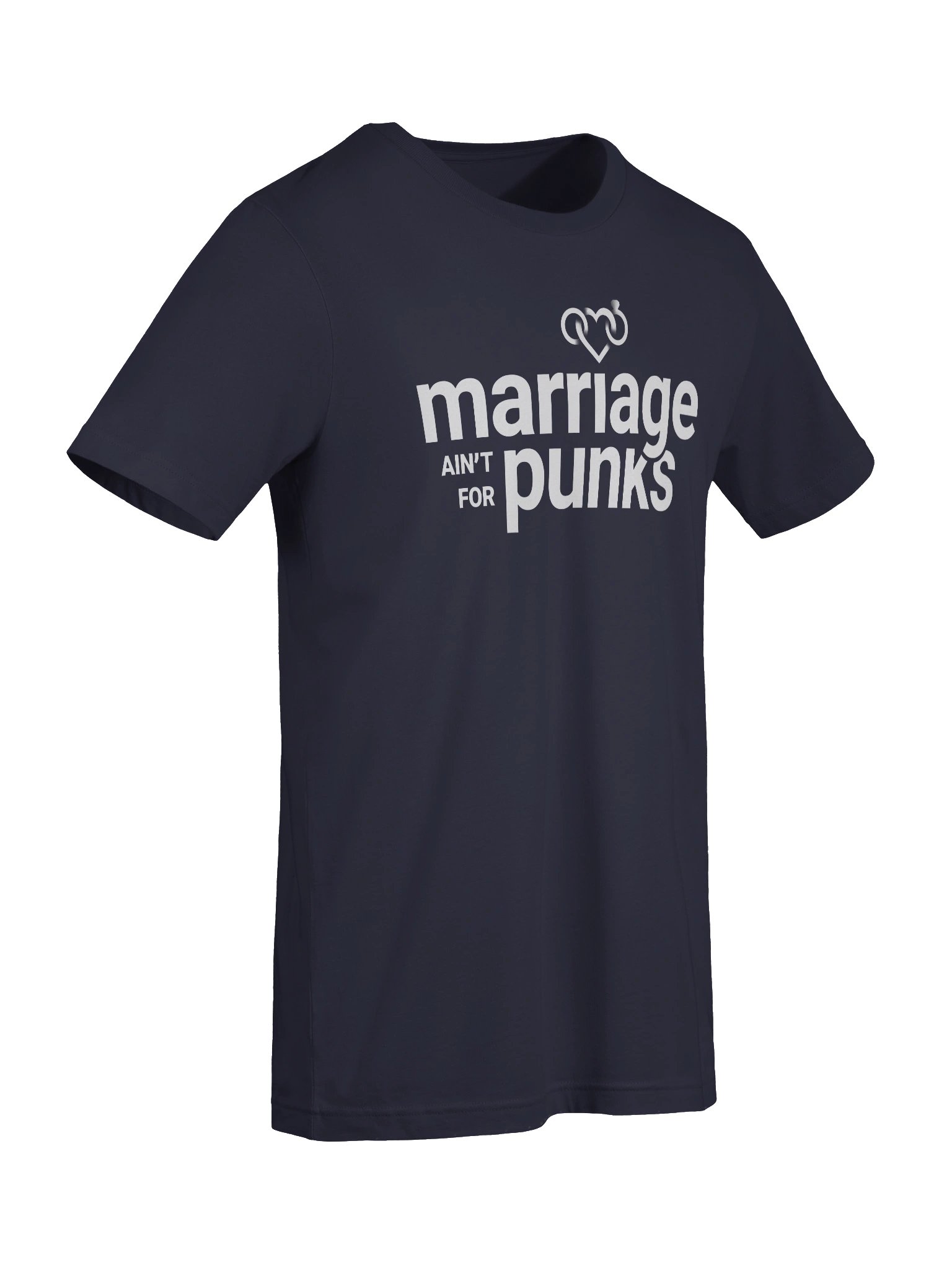Navy Marriage Ain't For Punks Short Sleeve T-Shirt product image (9)