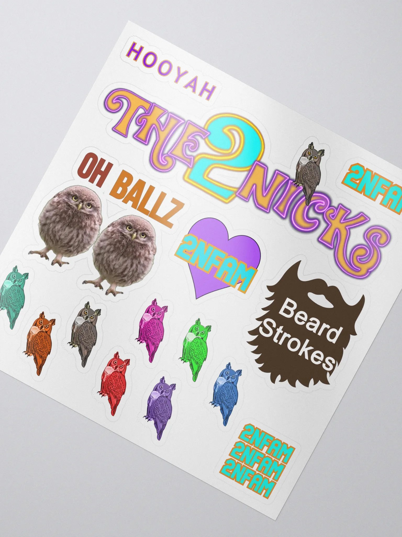 The2Nicks Sticker Pack product image (2)