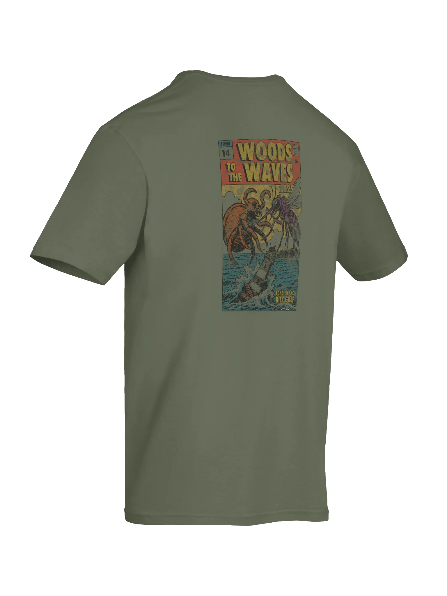 Woods to Waves 2025 –Tournament Stamp Shirt product image (9)