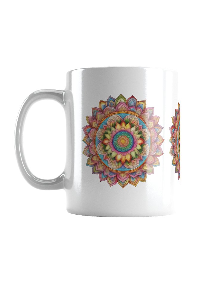 Golden Bloom Mandala - Mug product image (1)