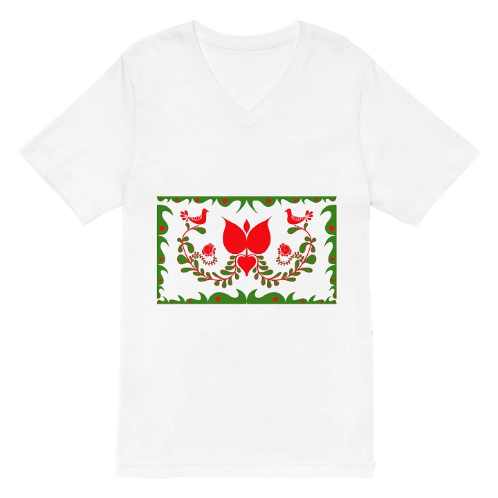 Traditional Hungary V-Neck Tee product image (2)