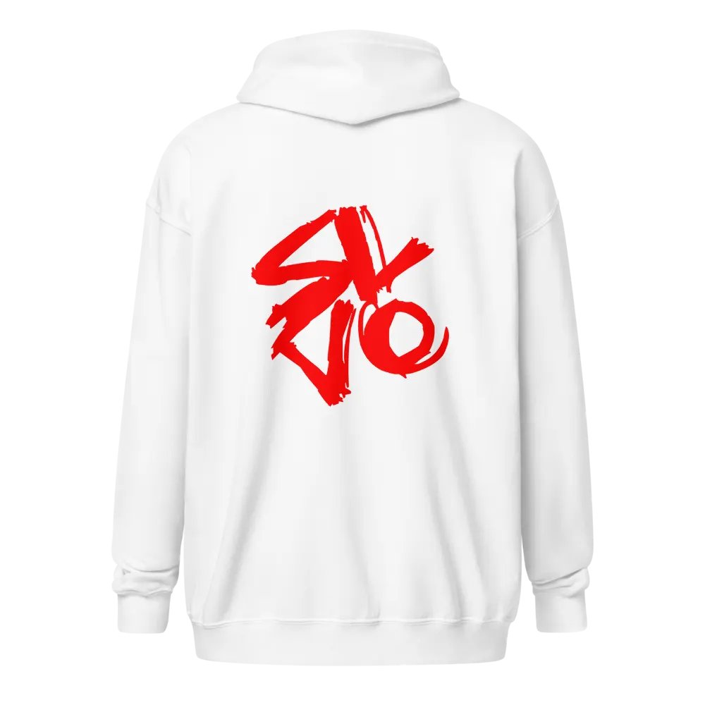 Zipper WHITE/RED product image (2)