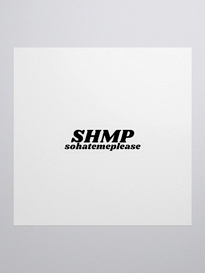 SHMP Sticker (black) product image (1)