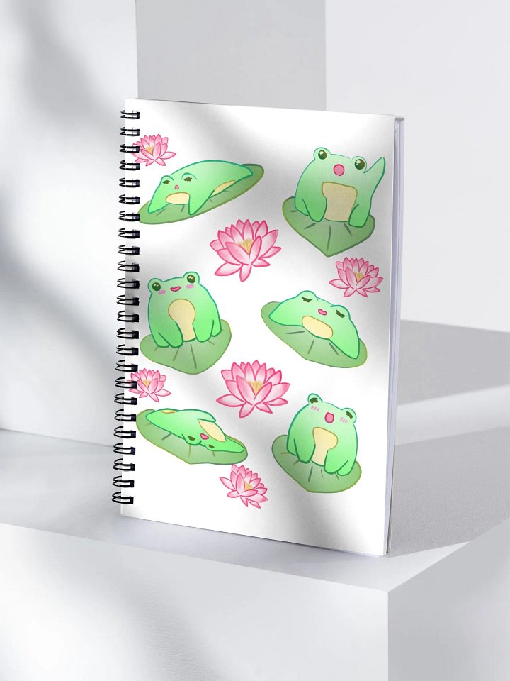 Kawaii Froggie Notebook product image (1)