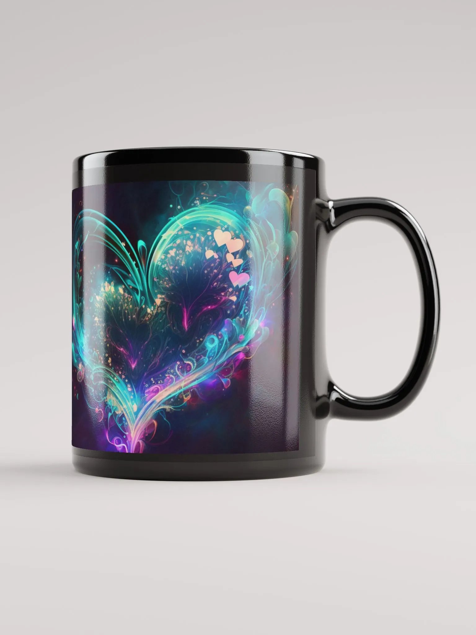 Neon Heart Mug product image (3)