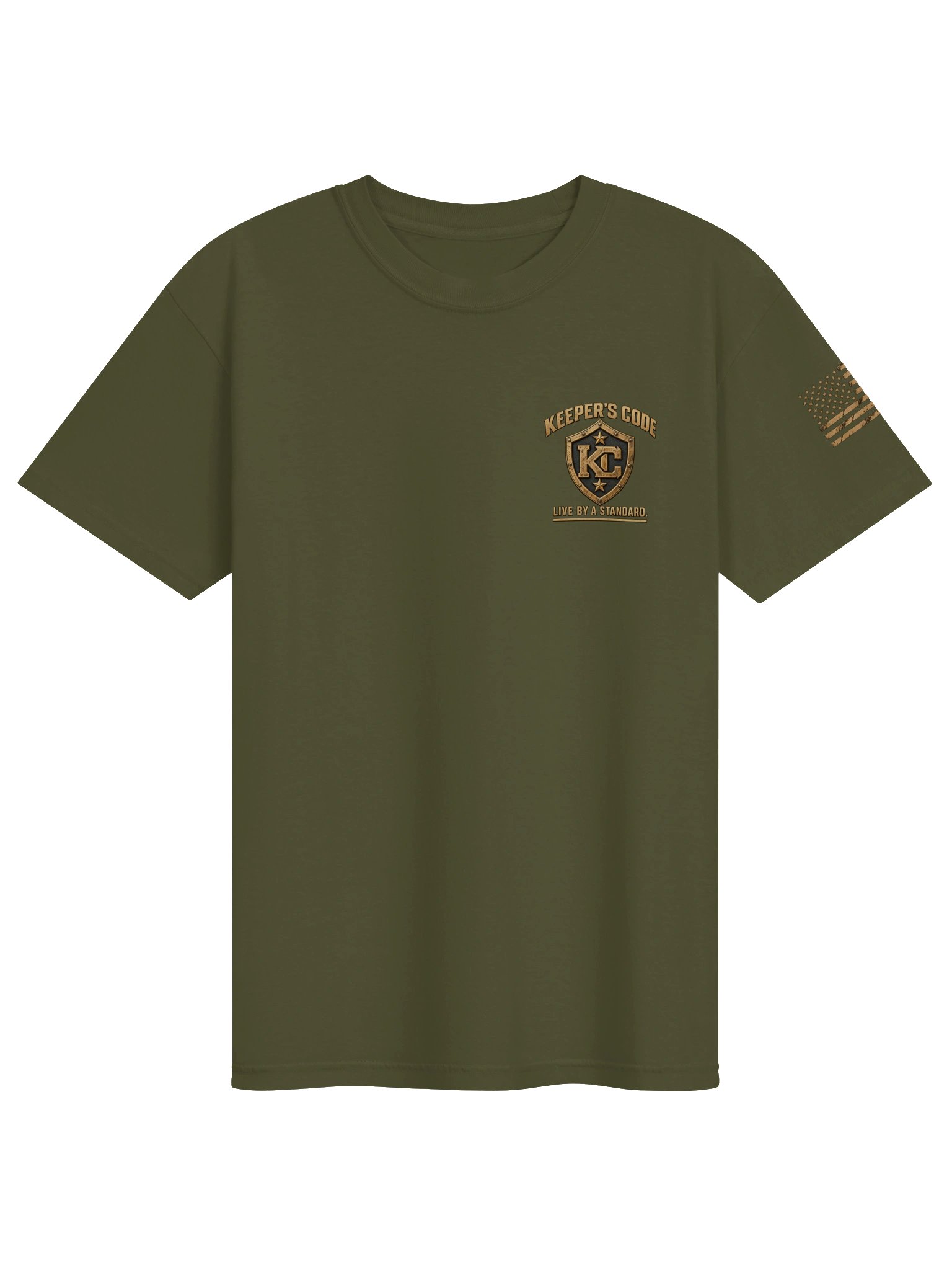 Men’s Land of the Free Patriotic Eagle Graphic T-Shirt product image (8)