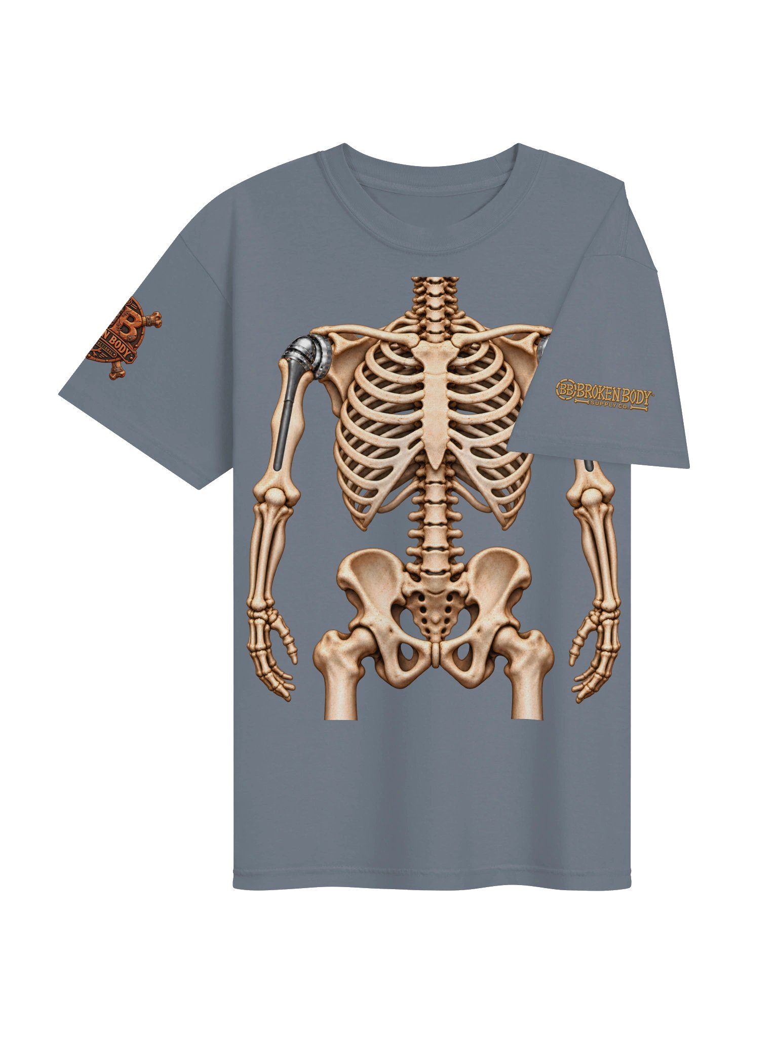 Bilateral Shoulder Surgery Shirt — Aftermarket Parts Two-Shoulder Tee | Rebuild Shop product image (6)