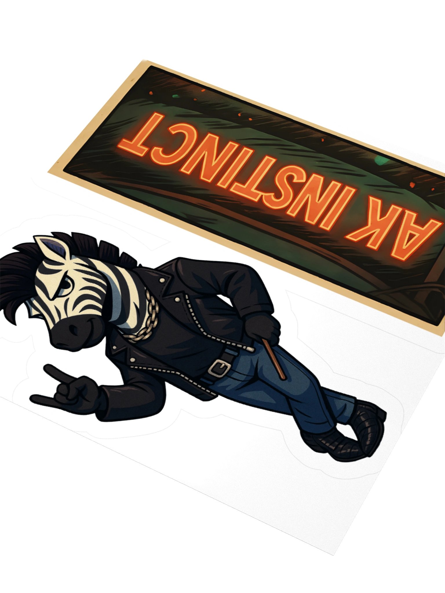 AK INSTINCT - Zoowy Stickers product image (7)