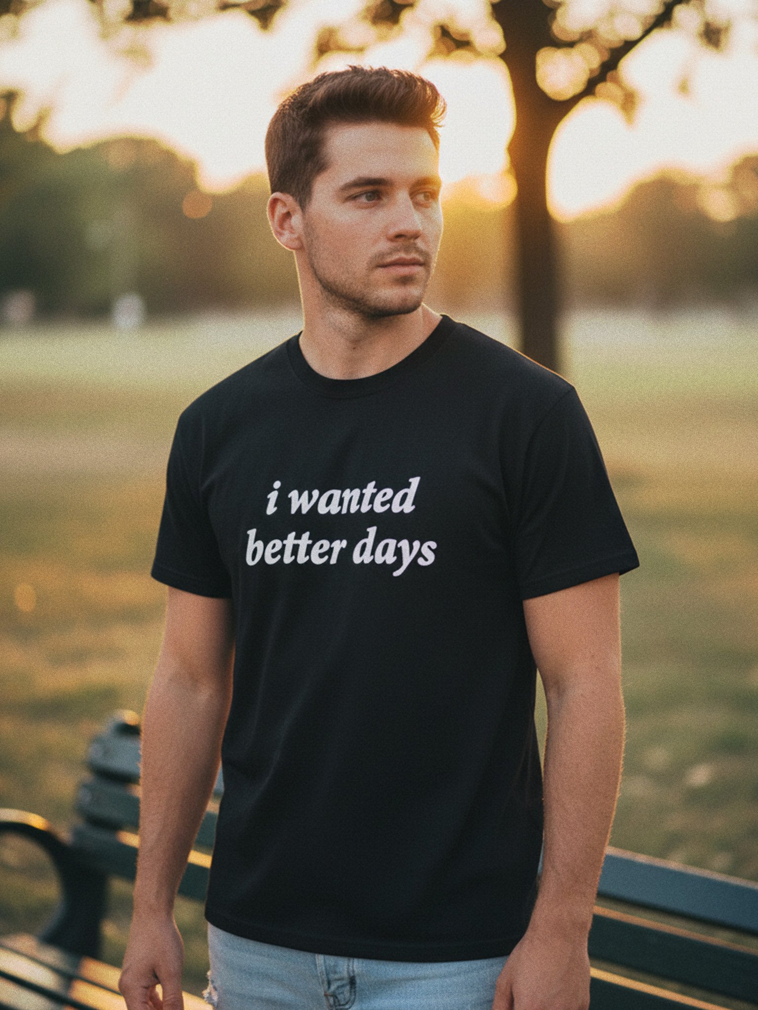 i wanted better days embroidered tee product image (1)
