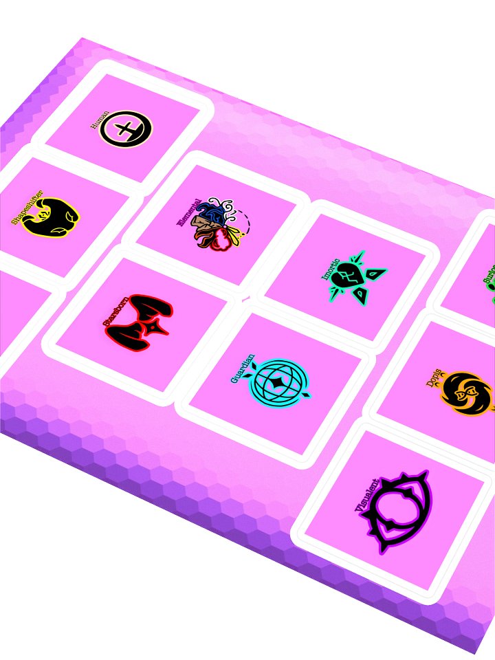 Races Kiss-Cut Sticker Sheet product image (2)