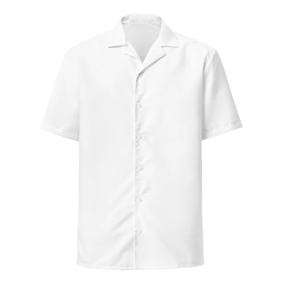 Casual Fit White Hawaiian Shirt product image (1)