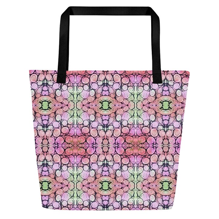 Whimsical Spirals All-Over Tote Bag product image (1)