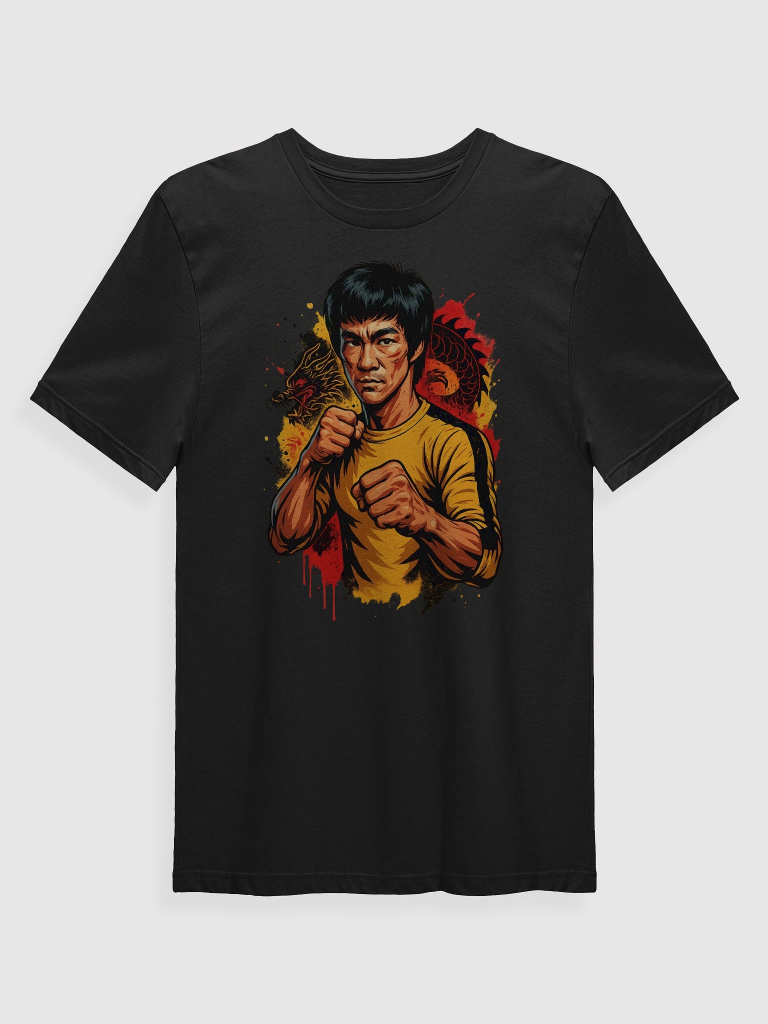 bruce Lee Dragon Strike Martial Arts T-Shirt product image (2)