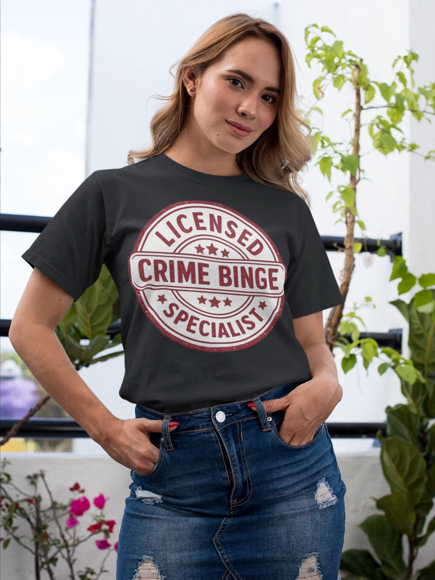 Licensed Crime Binge Specialist T-Shirt product image (96)