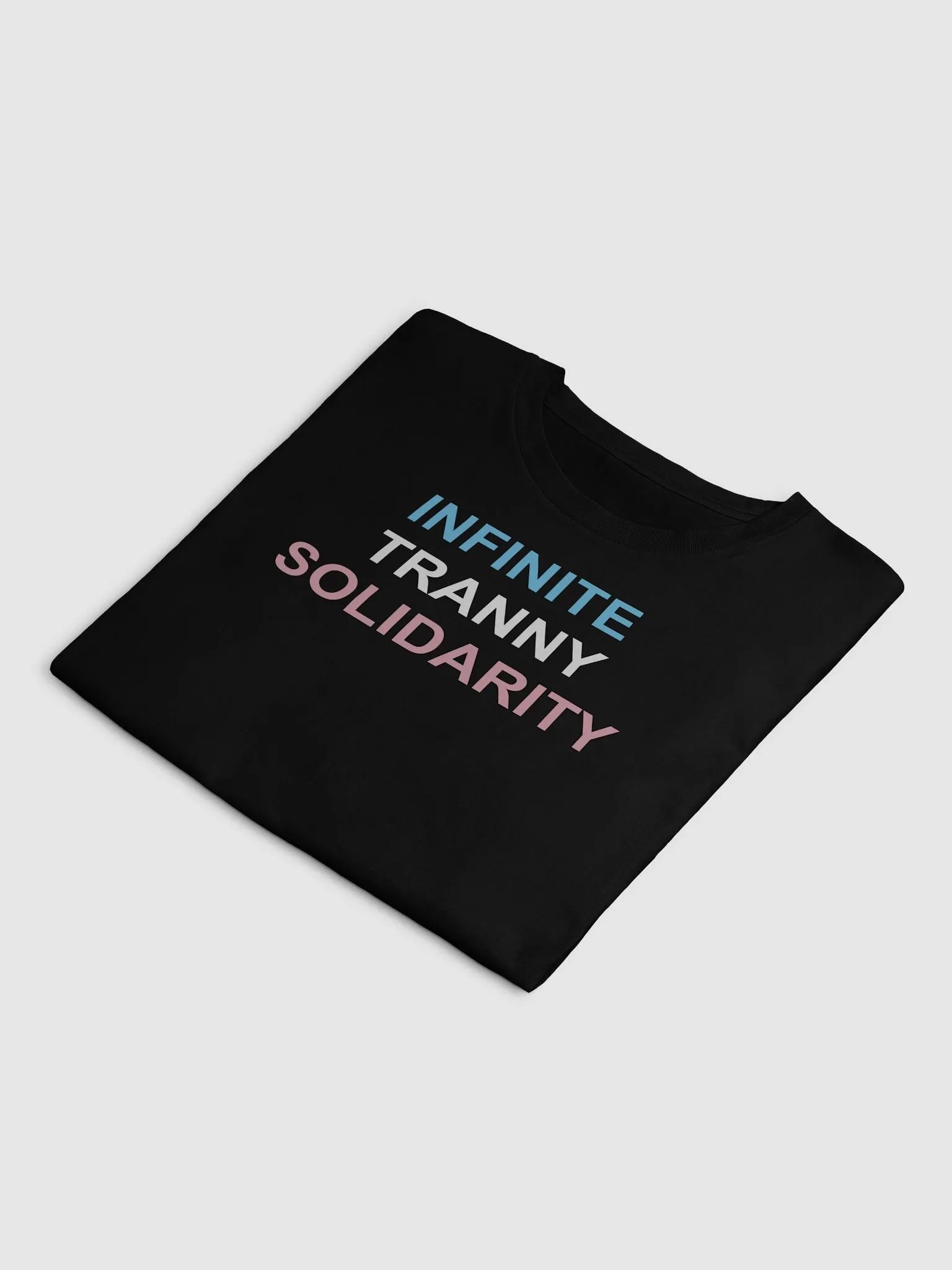 INFINITE TRANNY SOLIDARITY Crop Top product image (28)
