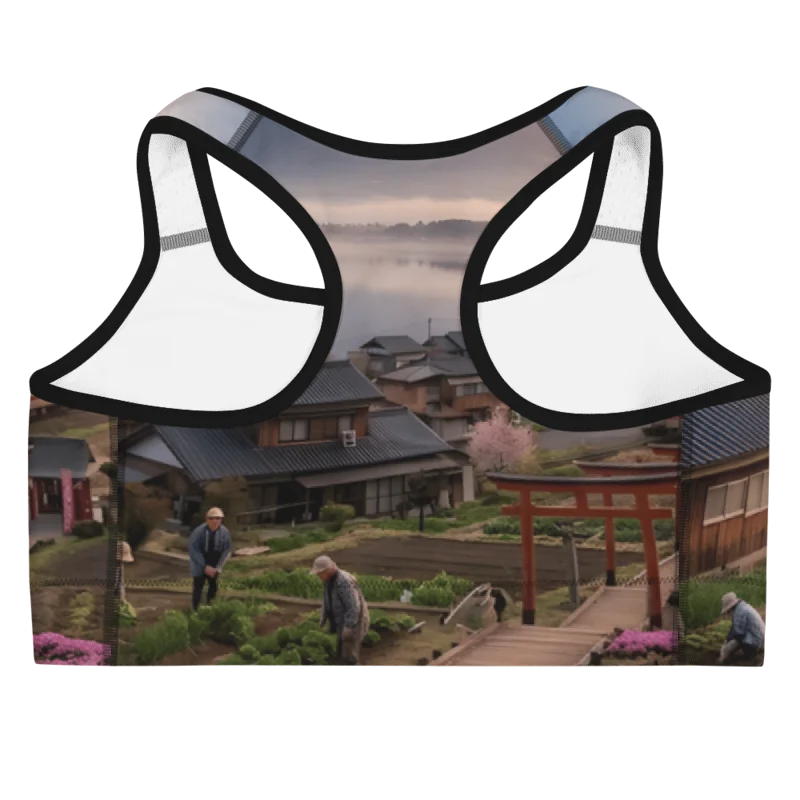 Mount Fuji Sports Bra | Moisture-Wicking Activewear Top product image (2)