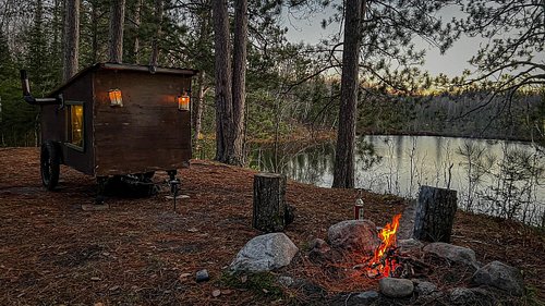 We had a great camp out in the Chippewa National Forest 🌲 So cool to finally see the Lost 40 - and old growth Forest of giant...