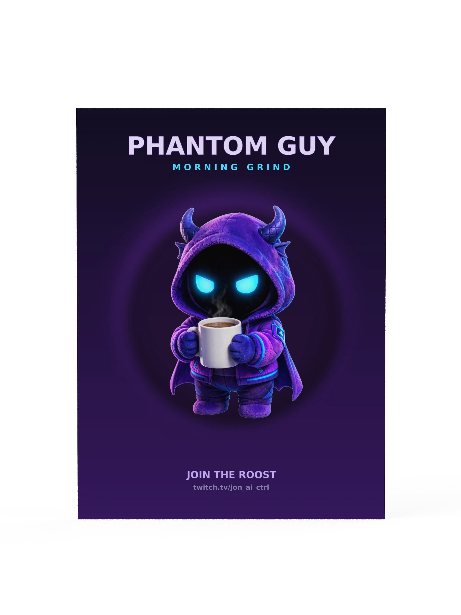 Phantom Guy Poster — Morning Grind product image (1)