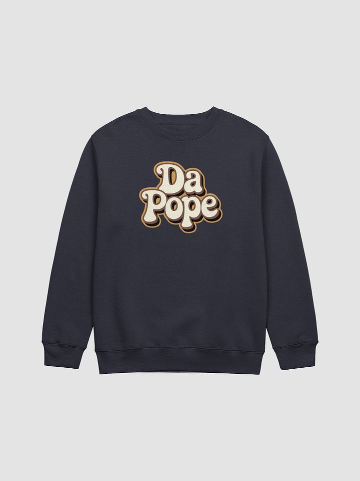 Retro 'Da Pope' Crewneck Sweatshirt product image (1)