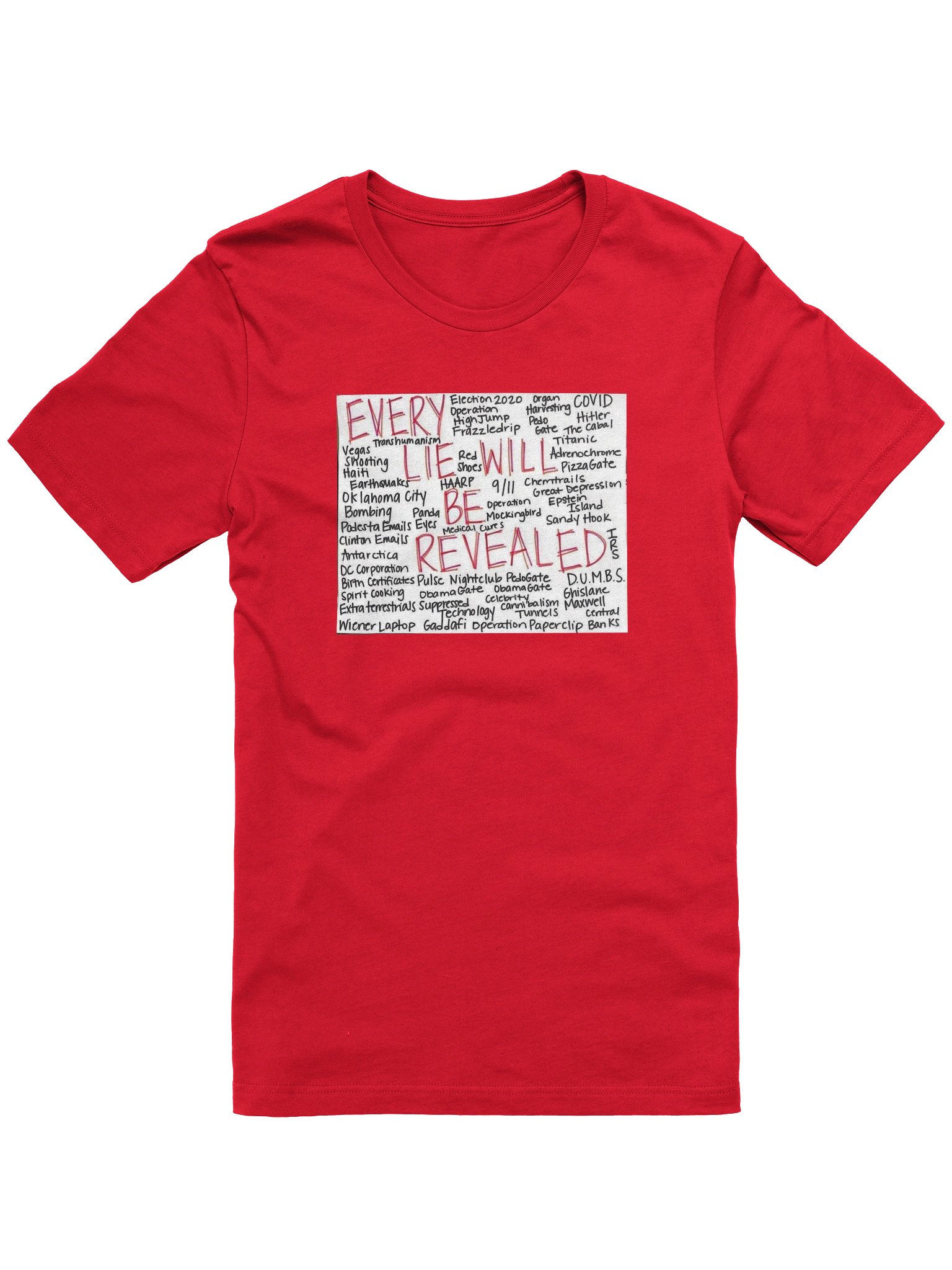 EVERYTHING WILL BE REVEALED shirt product image (49)