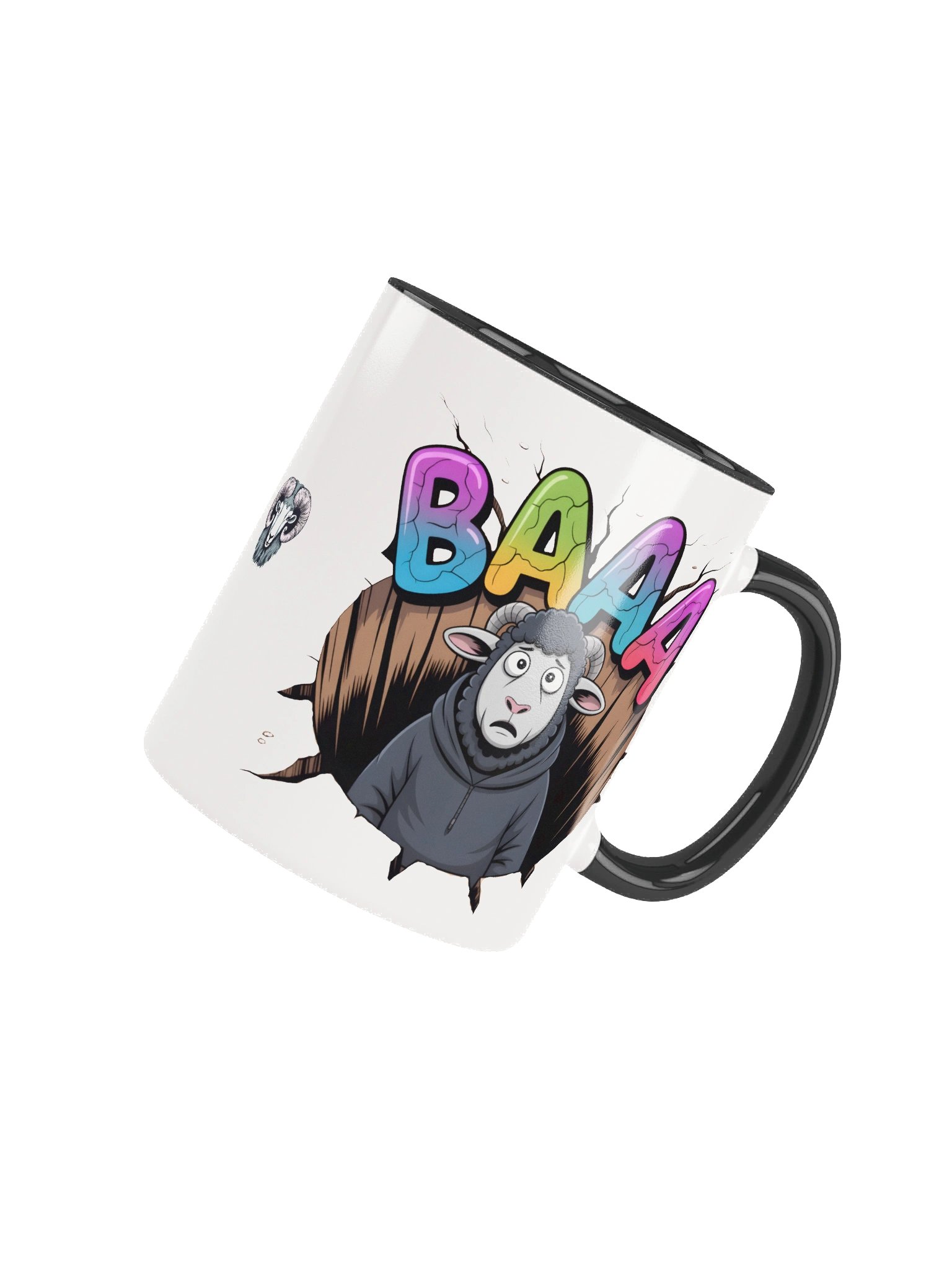 BAAA Surprised Sheep Coloured Mug product image (28)