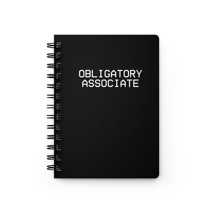 Obligatory Associate Quote Book (spiralbound) product image (1)