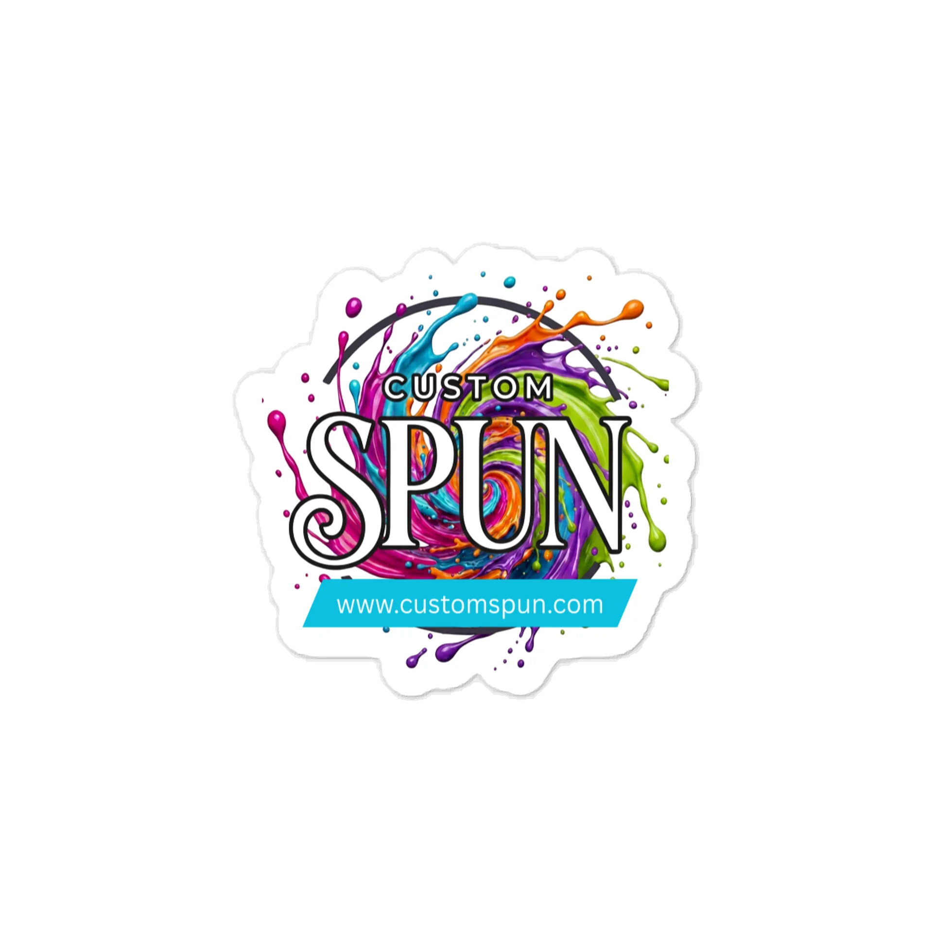 Custom Spun Stickers product image (1)