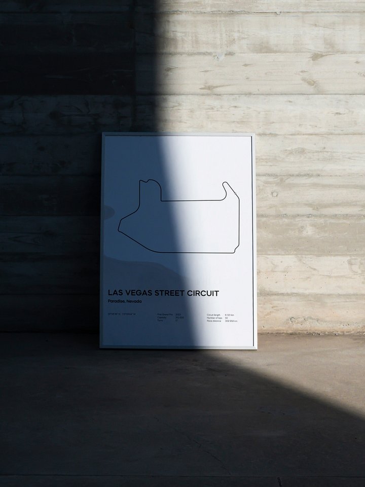 Las Vegas Street Circuit Grand Prix Poster product image (1)