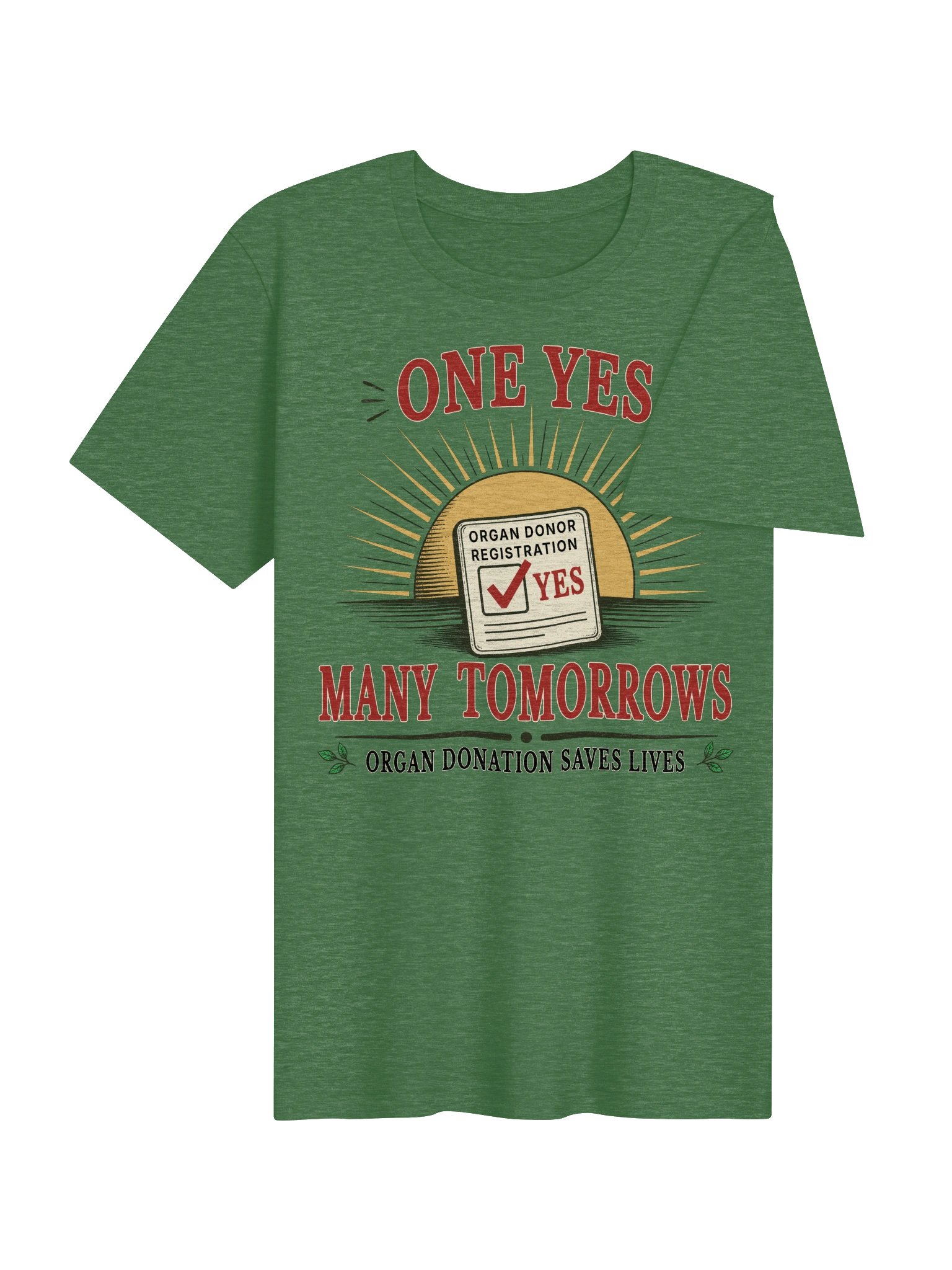 One Yes Many Tomorrows. T-Shirt product image (14)