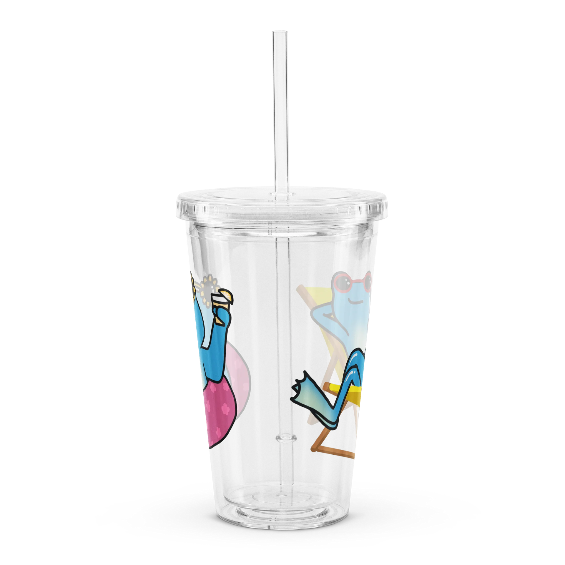 Hot Froge Summer Double-Walled Plastic Tumbler product image (5)