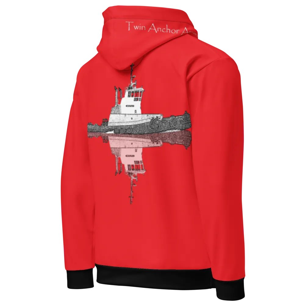 Tug Westrac & Reflection (Red) – Performance Marine Wear | Twin Anchor Apparel North Current Line product image (10)