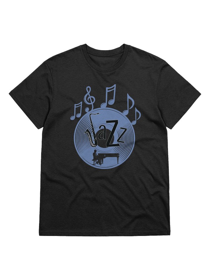 Jazzy Saxophone Organic Cotton Tee product image (2)